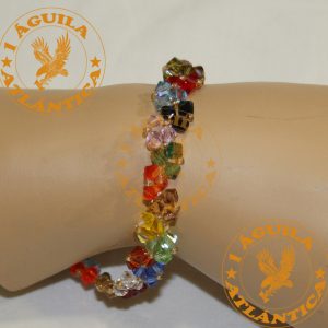 1AGUILA-ATLANTICA pulsera swarovski colores